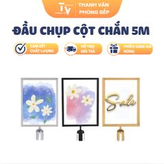 Đầu Chụp Cột Chắn Inox Trắng 5m Biển Báo A3-A4 - Dụng Cụ Tiện Ích Nhà Bếp TVKITCHEN (TV1360)