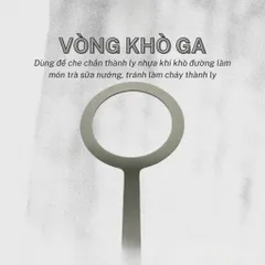 Vòng Khò Ga Pha Chế - Dụng Cụ Bếp Tiện Lợi, Thép Cao Cấp, Kích Thước 10x8x16cm - Sản Phẩm Gia Dụng Chính Hãng (TV1412)