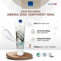 Kem Đa Năng Abena Zinc Oinment - Ngăn Ngừa Hăm Da Cho Trẻ Nhỏ - Nhập Khẩu Đan Mạch - 100ml