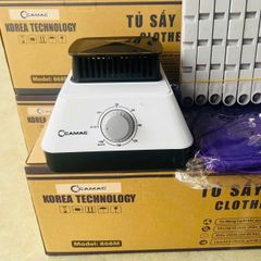 Tủ Sấy Quần Áo Camac Korea Ion+ - Thiết Kế Hiện Đại, Sấy Nhanh, Diệt Khuẩn, Bảo Hành 12 Tháng - Giải Pháp Hoàn Hảo Cho Ngày Ẩm Ướt