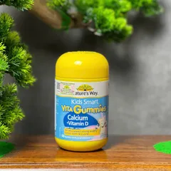 Kẹo Vitamin D và Canxi cho Bé Nature's Way 60 Viên - Thực Phẩm Bảo Vệ Sức Khỏe, Hỗ Trợ Phát Triển Xương Răng Chắc Khỏe