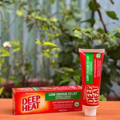 Gel xoa bóp giảm đau Mentholatum Deep Heat 100g - Giảm đau cơ khớp, hỗ trợ phục hồi chấn thương, sản xuất tại Úc