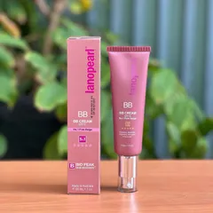 Lanopearl BB Cream 5in1 SPF 15 - Kem Nền Hỗ Trợ Trắng Da, Giữ Ẩm, Chống Lão Hoá và Chống Nắng 50ml Pink Beige