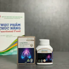 Viên Uống Bổ Phổi Vitatree Lung Detox 60 Viên - Hỗ Trợ Hô Hấp, Thải Độc Phổi Từ Thảo Dược Thiên Nhiên, Giảm Ho, Tăng Cường Miễn Dịch