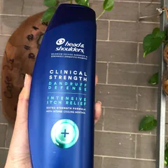 Dầu Gội Head & Shoulders Clinical Strength Cooling Itch Relief 400ml - Chống Gàu Hiệu Quả và Làm Mát Da Đầu