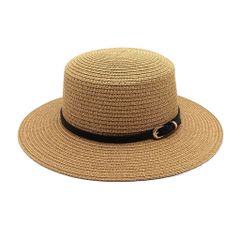 Mũ Phớt Nữ Cói Tự Nhiên Chống Tia UV - Mũ Đi Biển Vintage Nhiều Màu Sắc Cho Du Lịch và Dã Ngoại