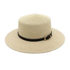 Mũ Phớt Nữ Cói Tự Nhiên Chống Tia UV - Mũ Đi Biển Vintage Nhiều Màu Sắc Cho Du Lịch và Dã Ngoại