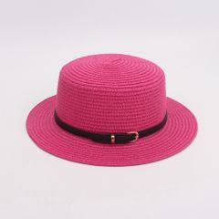 Mũ Phớt Nữ Cói Tự Nhiên Chống Tia UV - Mũ Đi Biển Vintage Nhiều Màu Sắc Cho Du Lịch và Dã Ngoại
