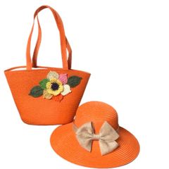Túi Cói Đi Biển Size To Kèm Nón Thời Trang - Túi Đeo Vai, Xách Tay Đựng Đồ Cứng Cáp Cho Mọi Hoạt Động Ngoài Trời