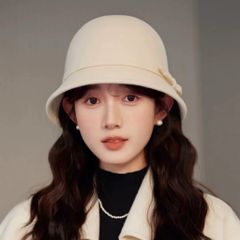Mũ Fedora Dạ Ép Thời Trang - Nón Cụp Đính Nơ Xinh Xắn Giữ Ấm, Phụ Kiện Năng Động Phù Hợp Mọi Trang Phục