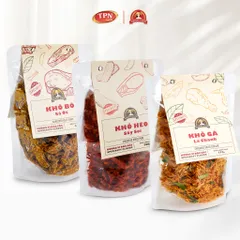 Khô Thịt Đặc Sản Mama's Food - Thịt Sấy Thủ Công Vị Đậm Đà, Ngon Như Nhà Làm - Món Ăn Vặt Lý Tưởng Cho Mọi Dịp
