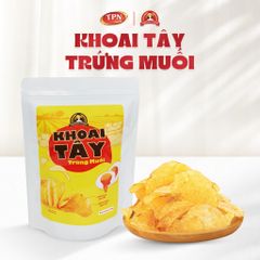 Snack Khoai Đặc Sản Mama's Food - Bộ 3 Túi Snack Khoai Tây Trứng Muối, Khoai Lang Trứng Muối, Khoai Môn Rong Biển - Giòn Tan, Đậm Đà, Tuyệt Ngon