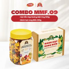 Bánh Hạt Hỗn Hợp Dinh Dưỡng Mama's Food – Snack Healthy Giòn Tan, Vị Đa Dạng (Gừng, Matcha, Chocolate, Xoài) - Tiện Lợi Mang Đi