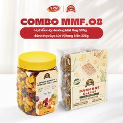 Bánh Hạt Hỗn Hợp Dinh Dưỡng Mama's Food – Snack Healthy Giòn Tan, Vị Đa Dạng (Gừng, Matcha, Chocolate, Xoài) - Tiện Lợi Mang Đi