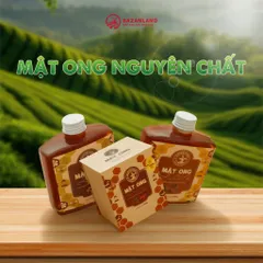 Mật Ong Cao Nguyên Bazanland – Mật Ong Hoa Nhãn, Hoa Cà Phê, và Sâm Ngọc Linh Nguyên Chất, Giàu Dinh Dưỡng Từ Thiên Nhiên