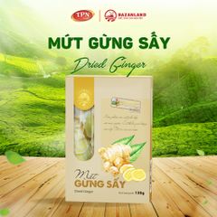 Mứt Gừng Sấy Bazanland 80g - Đặc Sản Cao Nguyên Ngọt Nhẹ, Mềm Dẻo, Hương Vị Cay Nồng Tự Nhiên và Lợi Ích Sức Khỏe
