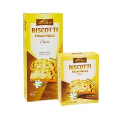 Biscotti Mixed Nuts Classic bánh nướng cao cấp hương vị tinh tế từ hạt rang thượng hạng 90g/180g