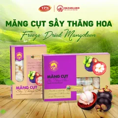 Măng Cụt Sấy Thăng Hoa Bazanland - Đặc Sản Cao Nguyên Ngọt Thanh, Chua Nhẹ - Snack Tự Nhiên Giàu Dinh Dưỡng, Hộp 30g/60g