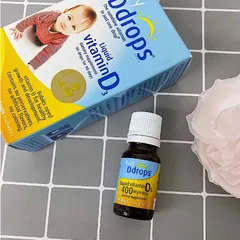 Vitamin D3 Baby Ddrops 90 giọt 400UI 2,5ml - Bổ sung vitamin D tự nhiên cho trẻ sơ sinh, hỗ trợ phát triển xương và hệ miễn dịch
