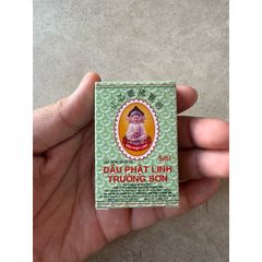 Dầu xoa bóp Phật Linh Trường Sơn 5ml - Giảm đau, cảm lạnh, say tàu xe, hỗ trợ thư giãn, hàng Việt Nam chất lượng cao
