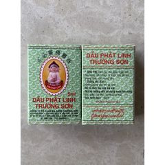 Dầu xoa bóp Phật Linh Trường Sơn 5ml - Giảm đau, cảm lạnh, say tàu xe, hỗ trợ thư giãn, hàng Việt Nam chất lượng cao