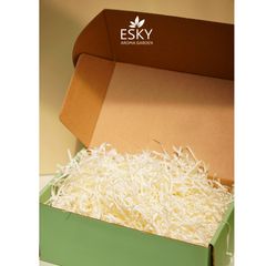 Hộp Quà Cao Cấp ESKY AROMA GARDEN - Hộp Giấy Đựng Quà Sang Trọng (15x25x10cm) kèm Giấy Rơm - Quà Tặng Ý Nghĩa cho Mọi Dịp Lễ