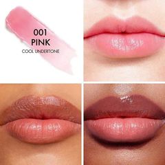 Son Dưỡng Môi Dior Addict Lip Glow Balm 001 Pink 3.2g - Màu Hồng Nhạt Tự Nhiên, Dưỡng Ẩm Quyến Rũ Cho Đôi Môi Mềm Mại