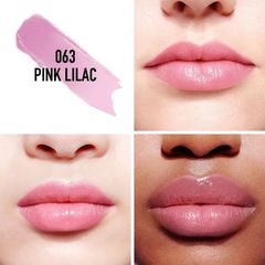 Son Dưỡng Dior Addict Lip Glow 063 Pink Lilac - Son Dưỡng Môi Màu Hồng Tím Cảm Giác Mát Lạnh, Dưỡng Ẩm Tự Nhiên, Sang Trọng