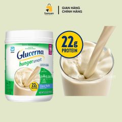 Sữa Bột Glucerna Hunger Smart 635g - Hỗ Trợ Người Tiểu Đường, Giúp Kiểm Soát Đường Huyết, Hương Vani Ngon Miệng