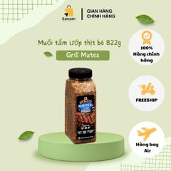 Gia vị ướp thịt nướng McCormick Grill Mates Montreal 822g - Thịt bò, heo, gà thơm ngon kiểu Mỹ, không chất bảo quản, hàng nội địa Mỹ