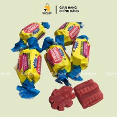 Kẹo Singum Dubble Bubble Hương Trái Cây Mỹ - Thùng 380 Viên 1.71kg, Kẹo Nhai Thổi Bóng Bóng Ngon Mê Ly