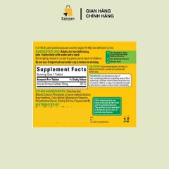 Viên Uống Bổ Sung Sắt Nature Made Iron 65mg - 365 Viên - Hỗ Trợ Sức Khỏe, Sản Xuất Tại Mỹ