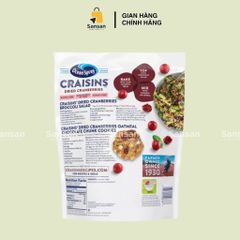 Nam Việt Quất Sấy Khô Ocean Spray Craisins 1.81kg - Trái Cây Ngọt Ngào, Hương Vị Đặc Biệt Chất Lượng Mỹ