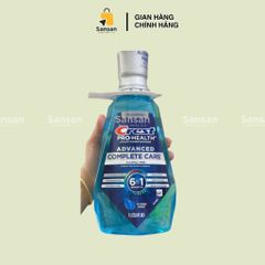 Nước Súc Miệng Crest Pro-Health Advanced 1000ml - Chăm Sóc Răng Miệng Toàn Diện, Không Cồn, An Toàn Cho Trẻ Em Từ 6 Tuổi