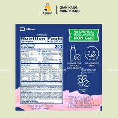 Sữa nước PediaSure Grow and Gain hương Vanilla / Dâu / Socola 237ml - Chất xơ, Probiotic, Dinh dưỡng cho trẻ 1-13 tuổi - Hàng nội địa Mỹ