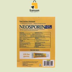 Kem Mỡ Kháng Viêm Neosporin - Giảm Đau, Ngừa Nhiễm Trùng, Giúp Liền Sẹo - Sản Phẩm Mỹ Chính Hãng
