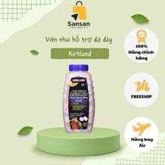 Kẹo Kirkland Antacid 265 Viên - Hỗ Trợ Tiêu Hóa Từ Mỹ, Giảm Đau Dạ Dày, Kẹo Ngon, Sử Dụng Dễ Dàng