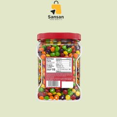 Kẹo Trái Cây Skittles Original 1.53kg Mỹ - Món Ăn Vặt Ngọt Ngào, Màu Sắc Cầu Vồng, Thích Hợp Tiệc Sinh Nhật và Gặp Mặt