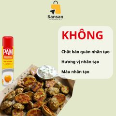 Dầu xịt ăn kiêng PAM Canola 340g - Không Calo, Không Cholesterol, Thay Thế Dầu Thực Phẩm, Tiện Lợi Cho Món Xào Chiên Nướng