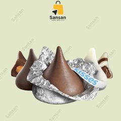 Kẹo socola sữa Kisses Hershey's 1,58kg - Hương vị ngọt ngào từ Mỹ - Món quà tuyệt vời cho các dịp lễ và tiệc tùng