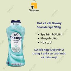 Viên Xả Vải Khô Downy Tăng Cường Mùi Hương Tươi Mát - Mỹ, Giúp Quần Áo Thơm Lâu Đến 12 Tuần, An Toàn Với Tất Cả Loại Vải
