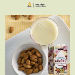 Sữa Hạnh Nhân Không Đường Kirkland Signature Organic 946ml - Thức Uống Hữu Cơ Thơm Ngon Từ Mỹ, Không Chứa Lactose Và Đậu Nành