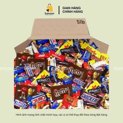 Kẹo Socola Kirkland Mỹ Mix Nhiều Vị 150 Viên 2.55kg - Hàng Chính Hãng, Nguyên Chất, Quà Tặng Tuyệt Vời