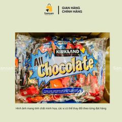 Kẹo Socola Kirkland Mỹ Mix Nhiều Vị 150 Viên 2.55kg - Hàng Chính Hãng, Nguyên Chất, Quà Tặng Tuyệt Vời