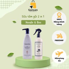 Sữa Tắm Gội 2-in-1 Noodle and Boo 473ml - Dưỡng ẩm và Xịt Thơm Vải An Toàn cho Bé Từ 0m+ - Hàng Mỹ Cao Cấp
