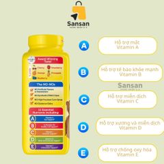 Kẹo Dẻo Bổ Sung Vitamin Lil Critters Gummy Vites 300 Viên - Multivitamin Cho Bé Hỗ Trợ Sự Phát Triển Toàn Diện