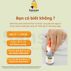 Vitamin tổng hợp Enfamil Brain & Body cho bé từ 6-24 tháng - Dạng lỏng, hỗ trợ phát triển trí não và sức khỏe 50ml