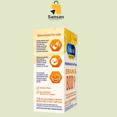 Vitamin tổng hợp Enfamil Brain & Body cho bé từ 6-24 tháng - Dạng lỏng, hỗ trợ phát triển trí não và sức khỏe 50ml