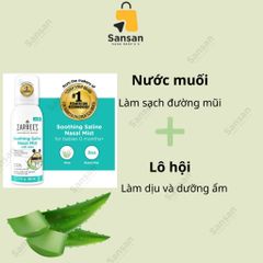 Nước Muối Sinh Lý Zarbee's Boogie Nasal Saline Mist 88ml - Dịu Nhẹ Cho Trẻ Sơ Sinh và Người Lớn, Làm Sạch và Giảm Nghẹt Mũi
