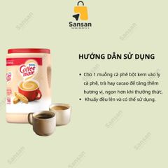 Bột pha cafe Nestle coffee mate 1.5kg của Mỹ